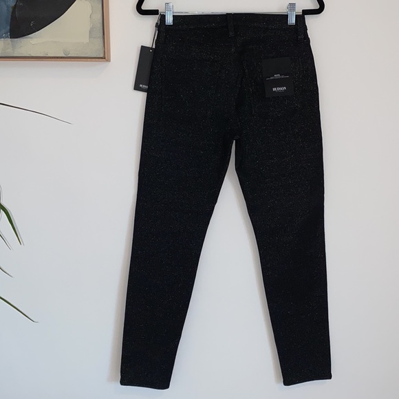 🖤Hudson Jeans🖤
Nico Mid-Rise Skinny Ankle Glitter Black Jeans - Picture 5 of 16